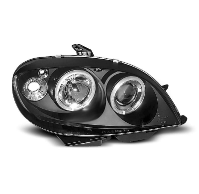 Faros Delanteros Angel Eyes Citroen Saxo 09.99-06.03 Fondo Negro