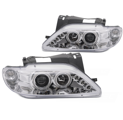 FAROS DELANTEROS CITROEN XSARA 97-00 ANGEL EYES CROMADO