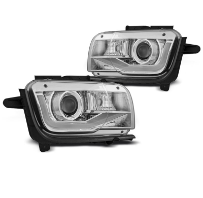 Faros Luz Diurna Chevrolet Camaro 09-13 Tube Light Cromado