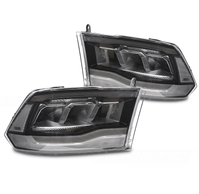 FAROS DELANTEROS LED LUZ DIURNA compatibles con DODGE RAM 09-18