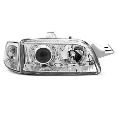 Faros Delanteros Angel Eyes Fiat Punto 1 11.93-09.99 Cromados