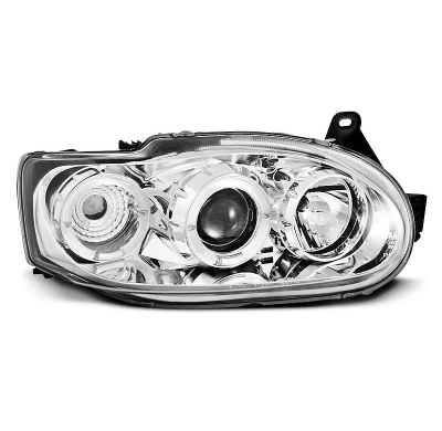 Faros Delanteros Angel Eyes Ford Escort Mk7 02.95-00 Cromados