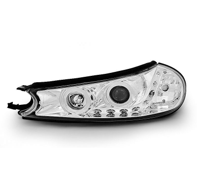 Faros Delanteros Luz Diurna Ford Mondeo 10.96-08.00 Cromados