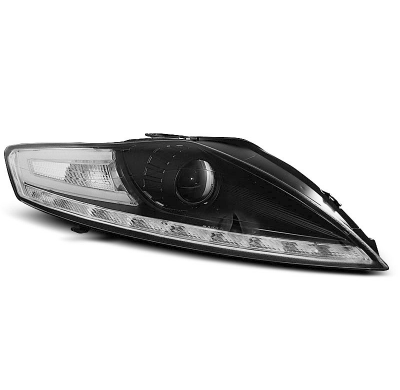 Faros Delanteros Luz Diurna Ford Mondeo 07.07-11.10 Fondo Negro