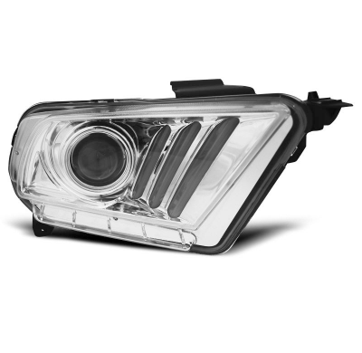 Faros Delanteros Luz Diurna Ford Mustang V 10-13 Tube Light Chrome