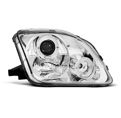 Faros Delanteros Angel Eyes Honda Prelude 02.97-01 Cromados