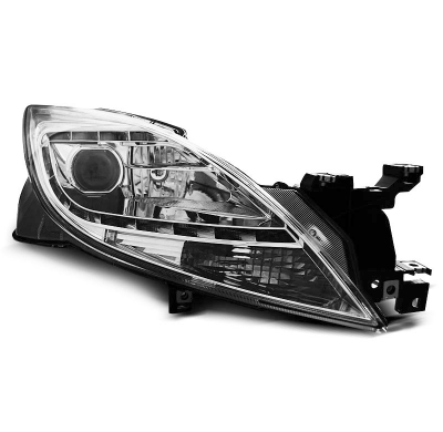 Faros Delanteros Luz Diurna Mazda 6 Ii 10-12 Cromados
