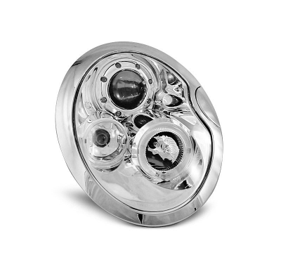 Faros Delanteros Angel Eyes Bmw Mini (Cooper) 05.01-10.06 Angel Eyes Cromados