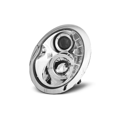 Faros Delanteros Angel Eyes Bmw Mini (Cooper) 05.01-10.06 Faros Delanteros Luz Diurna Cromados
