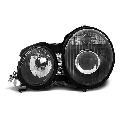 Faros Delanteros Mercedes W210 E-Klasa 95-05.99 Negro