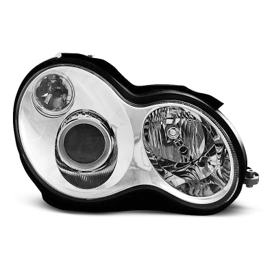 Faros Delanteros Mercedes W203 C-Klasa 07.00-03.04 Cromado