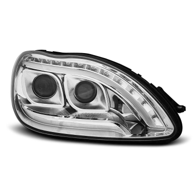 Faros Delanteros Luz Diurna Mercedes W220 S-Klasa 09.98-05.05 Cromados