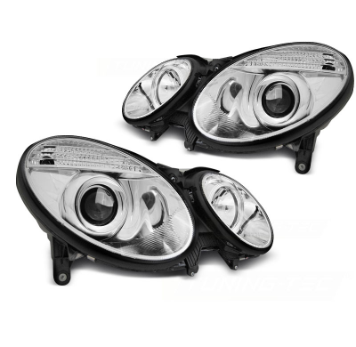 Faros Mercedes W211 E-Klasa 05.06-09 Cromado