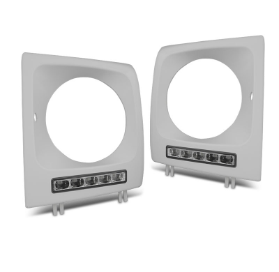 LUZ DIURNA DELANTERA LED DRL SIN PINTAR PARA MERCEDES W461,W463 01-12