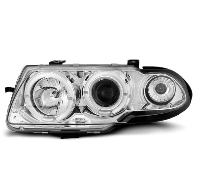Faros Delanteros Angel Eyes Opel Astra F 09.94-08.97 Cromados