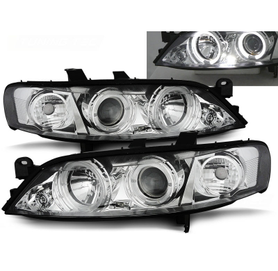 Faros Delanteros Angel Eyes Opel Vectra B 11.95-12.98 Cromados