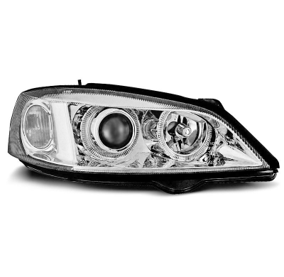 Faros Delanteros Angel Eyes Opel Astra G 09.97-02.04 Angel Eyes Cromados