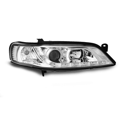 Opel Vectra B 01.99-03.02 Faros Delanteros Luz Diurna Cromados