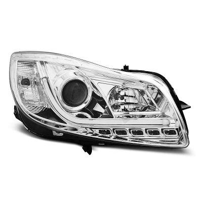 Faros Delanteros Luz Diurna Opel Insignia 08-12 Cromado Tube Lights