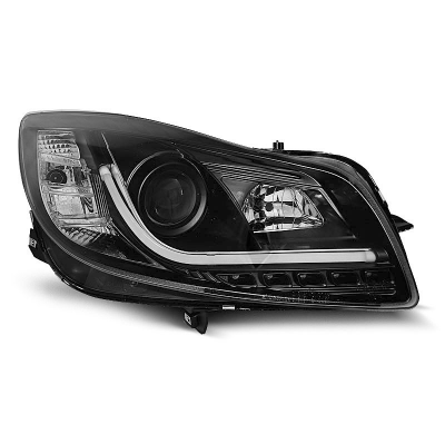 Faros Delanteros Luz Diurna Opel Insignia 08-12 Negro Tube Lights