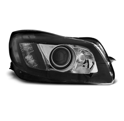 Faros Delanteros Luz Diurna Opel Insignia 08-12 Negro Tru Drl Ece-R87