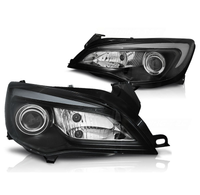 Faros Luz Diurna Opel Astra J 10-15 Tube Light Black