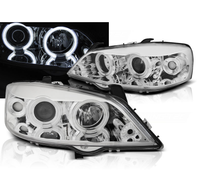 Faros Delanteros Angel Eyes Opel Astra G 09.97-02.04 Angel Eyes Ccfl Cromado