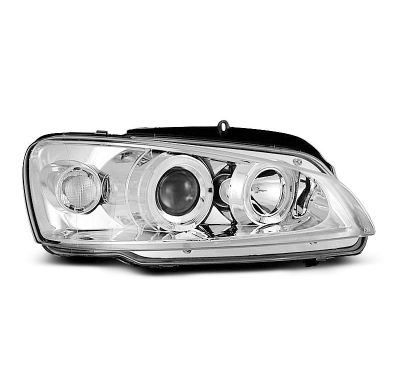 Faros Delanteros Angel Eyes Peugeot 106 08.96-03 Cromados