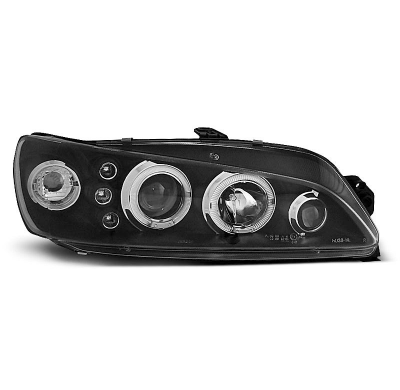 Faros Delanteros Angel Eyes Peugeot 306 05.97-03.01 Fondo Negro