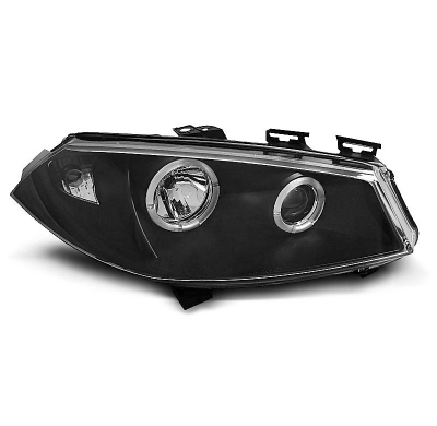 Faros Delanteros Angel Eyes Renault Megane Ii 11.02-12.05 Fondo Negro