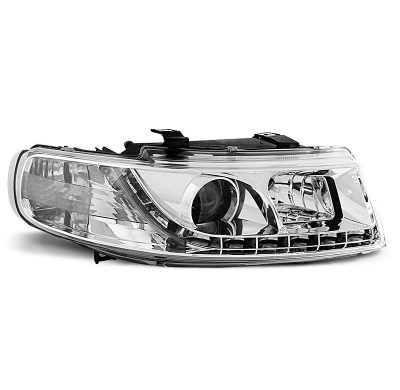 Faros Delanteros Luz Diurna Seat Leon / Toledo 04.99-08.04 Cromados