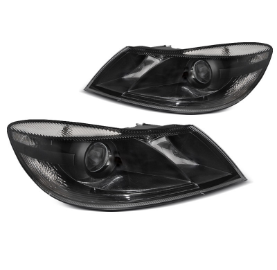Faros Luz Diurna SKODA OCTAVIA 09-12 negro
