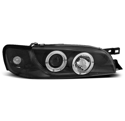 Faros Delanteros Angel Eyes Subaru Impreza 05.93-10.00 Fondo Negro