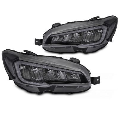 FAROS DELANTEROS LED NEGRO para SUBARU WRX 14-22