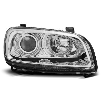 Faros Delanteros Angel Eyes Toyota Rav4 06.94-06.00 Cromados