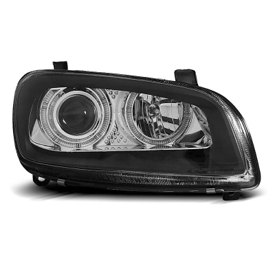 Faros Delanteros Angel Eyes Toyota Rav4 06.94-06.00 Fondo Negro