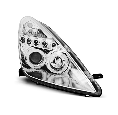 Faros Delanteros Angel Eyes Toyota Celica T230 99-05 Cromados