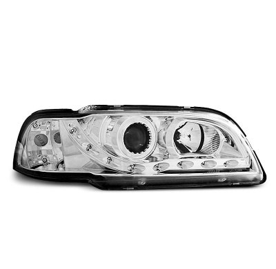 Faros Delanteros Luz Diurna Volvo S40/V40 02.96-04.00 Cromados