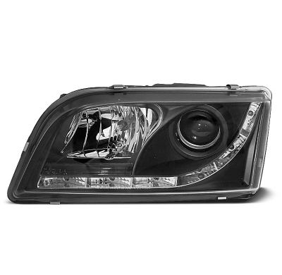 Faros Delanteros Luz Diurna Volvo S40/V40 02.96-12.03 Fondo Negro