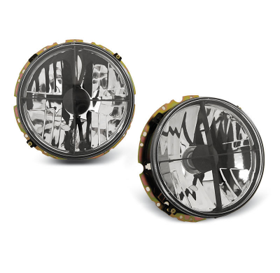 Faros Delanteros Vw Golf 1 05.74-07.83 Cromado Externo