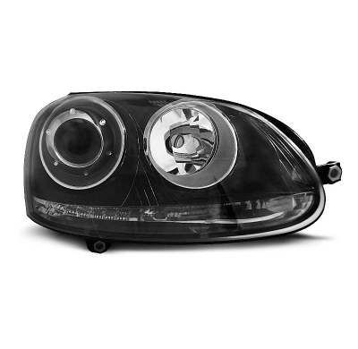 Faros Delanteros Vw Golf 5 10.03-09 R32 Negro