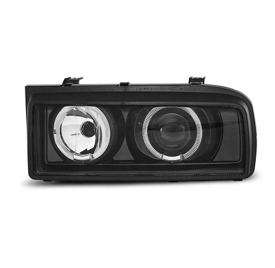 Faros Delanteros Angel Eyes Vw Corrado 88-95 Fondo Negro