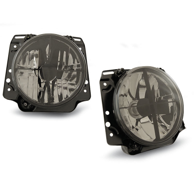Faros Delanteros Vw Golf 2 08.83-08.91 Ahumado Externo