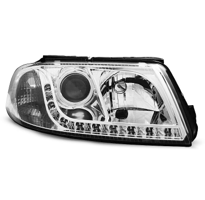 Faros Delanteros Luz Diurna Vw Passat 3bg B5 Fl 09.00-03.05 Cromados