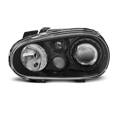 Faros Delanteros Vw Golf 4 09.97-09.03 R32 Look Negro