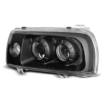 Faros Delanteros Vw Vento 01.92-08.98 Negro