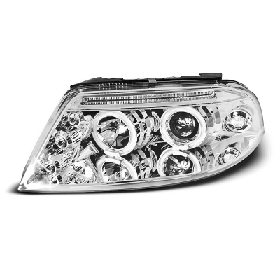Faros Delanteros Angel Eyes Vw Passat 3bg 09.00-03.05 Cromados