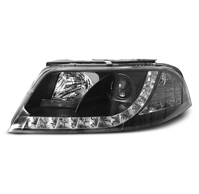 Faros Delanteros Luz Diurna Vw Passat 3bg 09.00-03.05 Fondo Negro