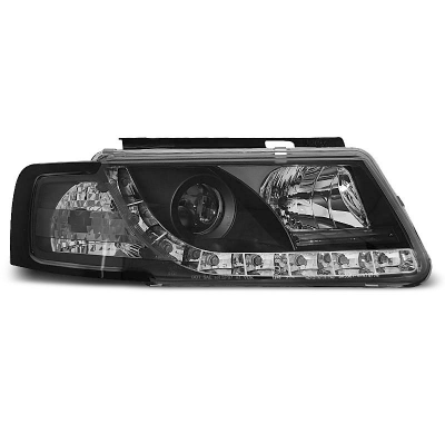 Faros Delanteros Luz Diurna Vw Passat B5 3b 11.96-08.00 Tru Drl Ece-R87 Negro
