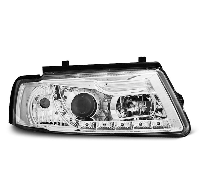 Faros Delanteros Luz Diurna Vw Passat B5 11.96-08.00 Cromados